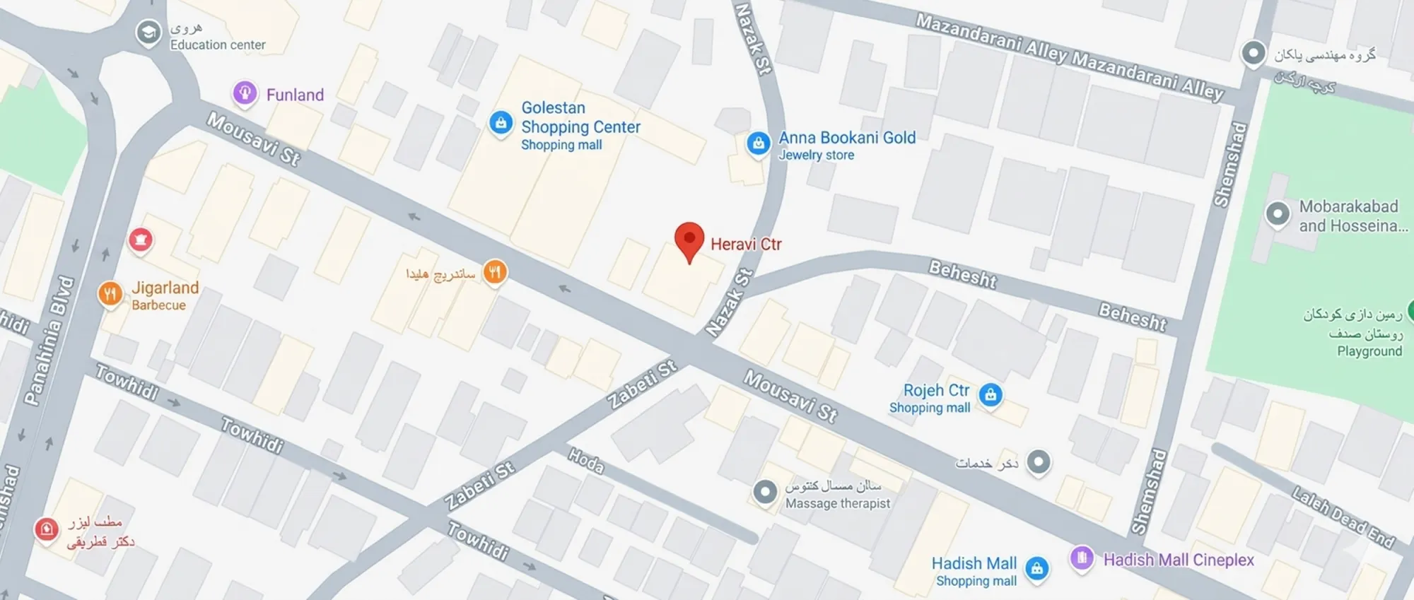 موقعیت مکانی تکلو شاپ